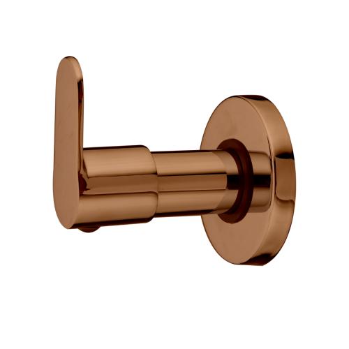 Exposed Part Kit of Concealed Stop Cock with Fitting Sleeve Rose Gold